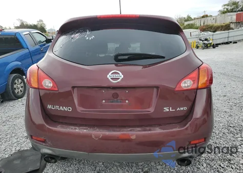 2009 Nissan Murano S z USA, uszkodzony, nr VIN JN8AZ18W39W204332